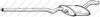VW 191253409H Middle Silencer